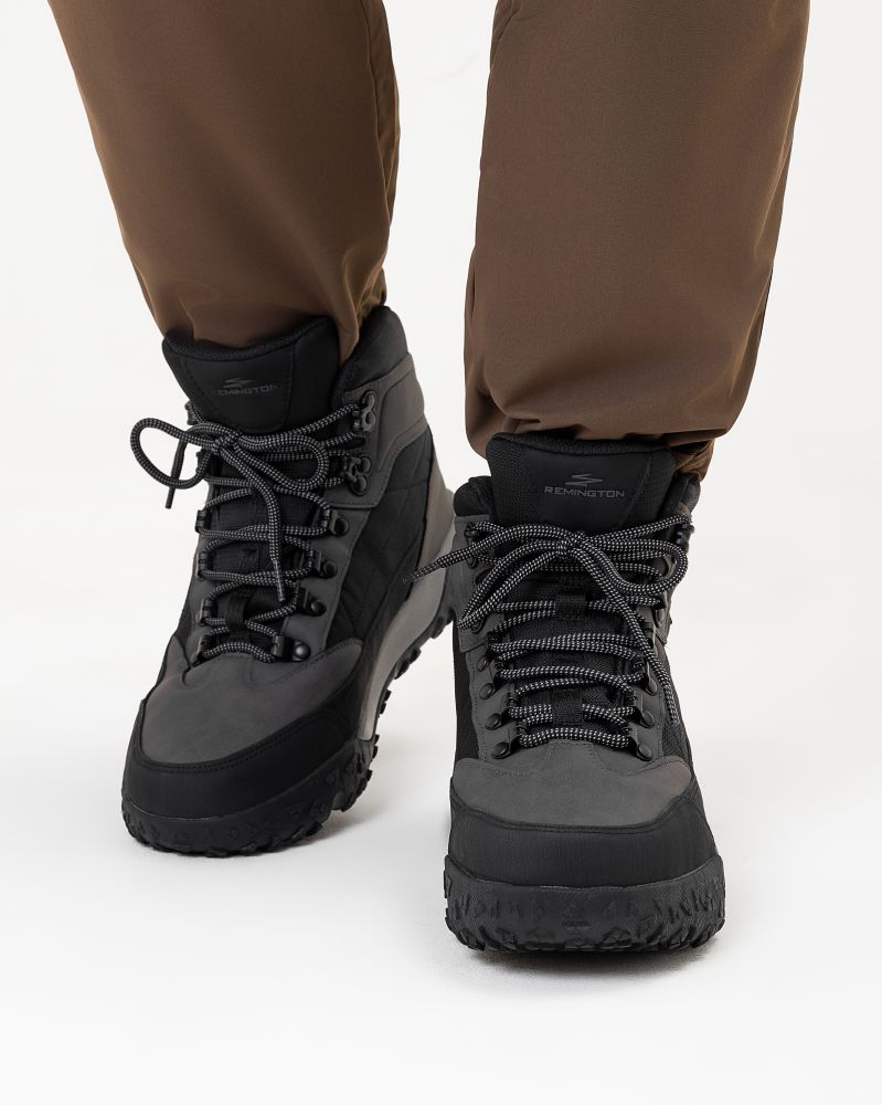 Remington Hike Top Black — мужские ботинки для города и природы: комфорт и надёжность в одной модели